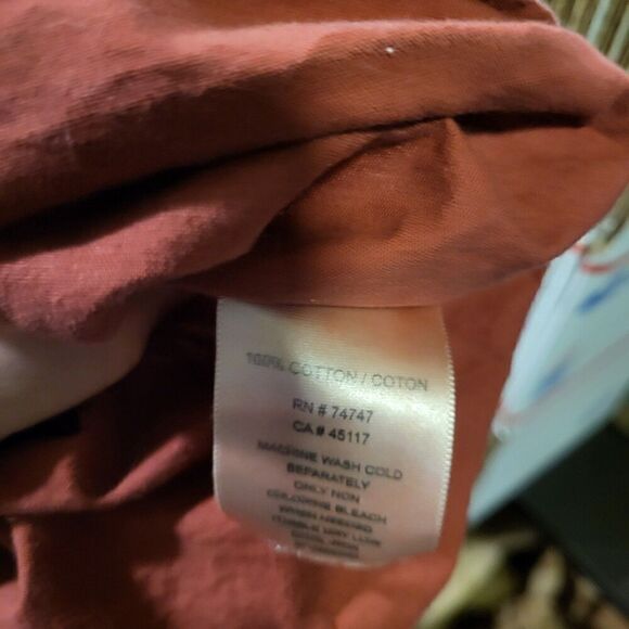 Bass Pro Shop Red Head Button Up Outdoor Shirt Mens Size XL - Picture 9 of 9